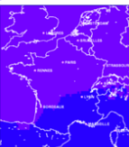 Cliquez pour agrandir l'index UV du jour