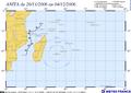 02: Trajectoire sur le Sud-Ouest de l'Océan Indien