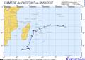 10: Trajectoire sur le Sud-Ouest de l'Océan Indien
