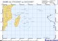 05: Trajectoire sur le Sud-Ouest de l'Océan Indien