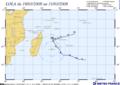 14: Trajectoire sur le Sud-Ouest de l'Océan Indien