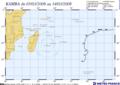 13: Trajectoire sur le Sud-Ouest de l'Océan Indien