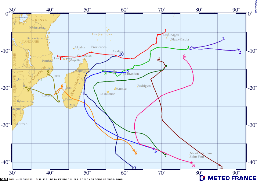 carte saison 2008-2009