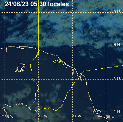 Image satellite GUYANE