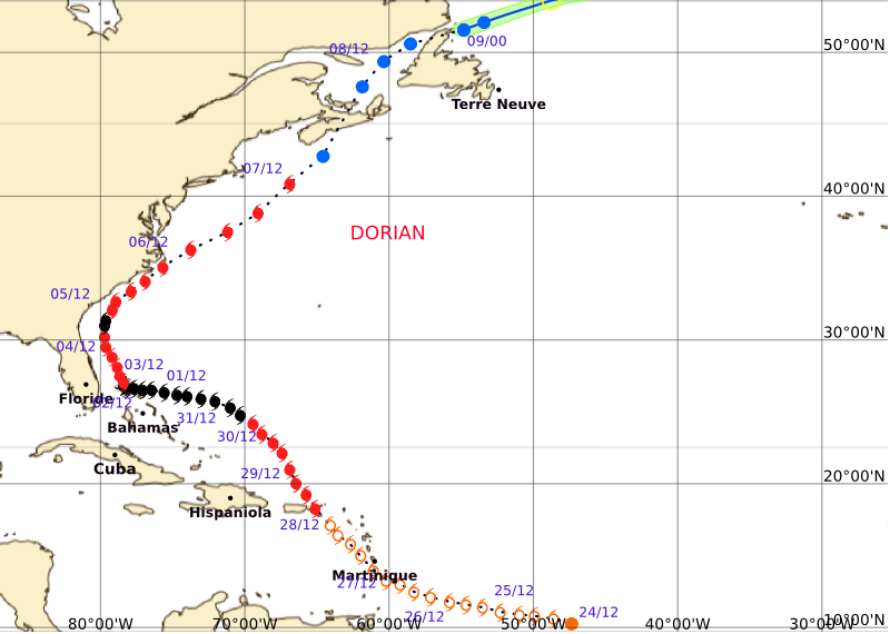 Image d'illustration pour Prévision de la saison cyclonique en Atlantique